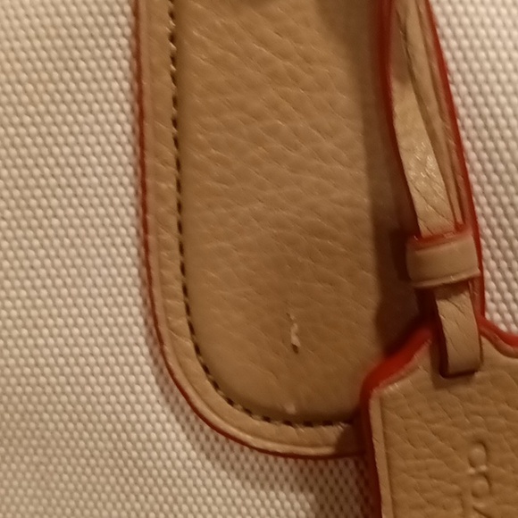 Coach Canvas & Leather Horse & Carriage Tote - Ivory - Picture 4 of 15